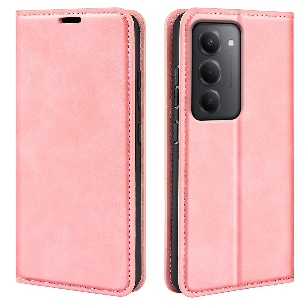 Für Xiaomi Redmi 15 5G (EU) (171 mm)/Xiaomi Redmi 15 4G (EU) (171 mm) Hülle Skin Touch Leder Brieftasche Handyhülle