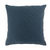 Housse De Coussin Microfibre 60x60 Cm Mellew Bleu