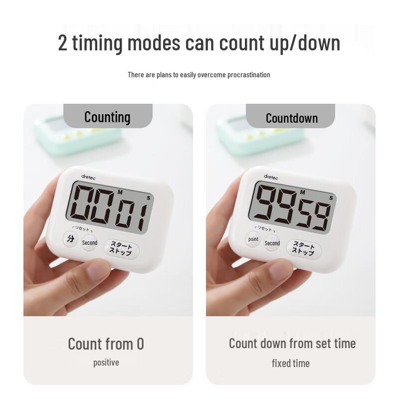 Dretec Multi-functional Kitchen & Study Timers