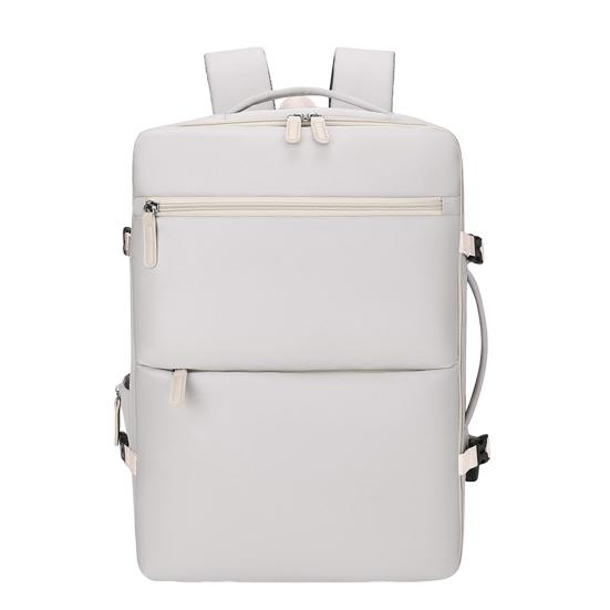 

Expandable Travel Backpack Women Men Laptop Backpack with USB Charging Port Airline Approved Backpack with Anti-Theft Pocket Shoe Compartment