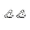 Xiaomi BF CLUB 925 Sterling Silver Earrings For Women Trendy Simple Retro Heart Earring Jewelry Prevent Allergy Party Accessories