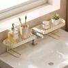 Water Drainage Faucet Storage Shelf U-shaped Kitchen Organizer Rack Tap Drainage Holder Bathroom