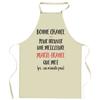 Kitchen Apron - Marie-France Doesn't Exist - Humor - Thick Cotton - Printed France