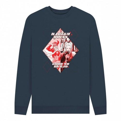 Harley Quinn Unisex Adult It´s Good To Be Bad Graphic Sweatshirt