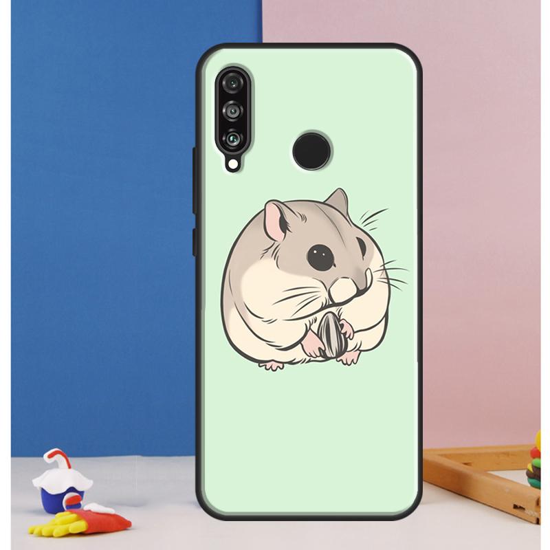 Hamster Art For Huawei Nova 12i 10 9 SE 5T 12s 11i Y91 Y90 Y60 Y70 Y72 Y61 P20 P30 P40 Lite P60 Pro Case
