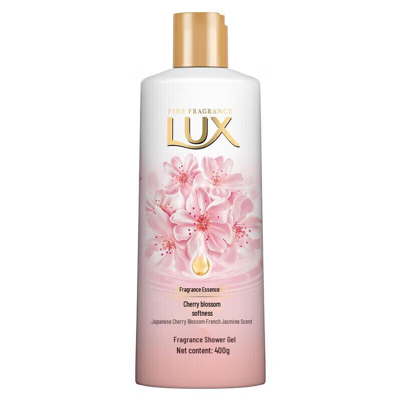 LUX Pink Cherry Blossom Scented Shower Gel