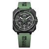 ABORNI 5006 Orologio Sportivo da Uomo Stile Meccanico Calendario Quarzo Cinturino in Silicone Quadrato Serie Yonghui Star Track Orologio per Uomo