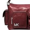 Michael Kors Dakota Silver Doplňky Kožená crossbody taška Střední Dámské tašky Hnědo-červená 30S5SM3L8Y-REDDISH-BROWN