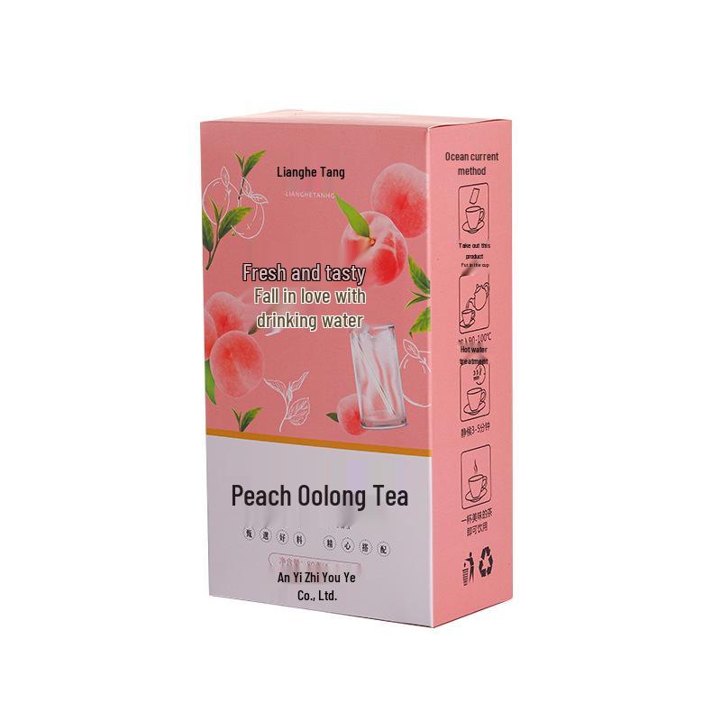 Peach Oolong & Osmanthus Rose Red Fruit Herbal Tea Blend