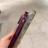 Für iPhone 15 Pro Max Luxus Magsafe Magnetische Quadratische Beschichtung Rahmen Gradienten Glitter Telefon Fall Für iPhone 11 12 13 14 15 Plus Abdeckung