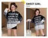 Girls' Winter Sweater 2026: Stylish Faux Mink Velvet Base Layer for Older Children