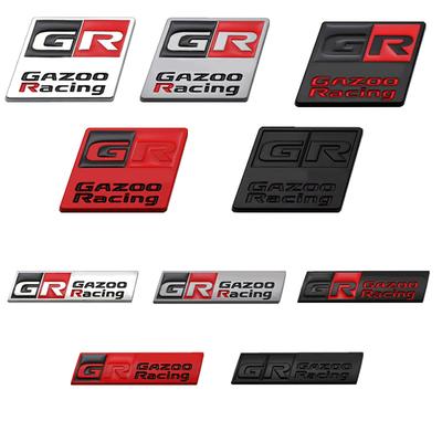 3D Metal GR Sticker Car Trunk Sports Decoration Suitable For Yaris Corolla Camry C-HR Modification Accessories