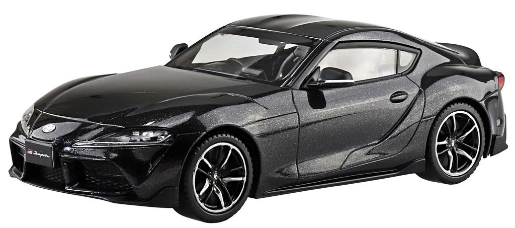 Aoshima Bunka Kyozai The Snap Kit Series Toyota GR SUPRA Black Metallic Plastic Model Kit 1/32 Pre-colored 10-C