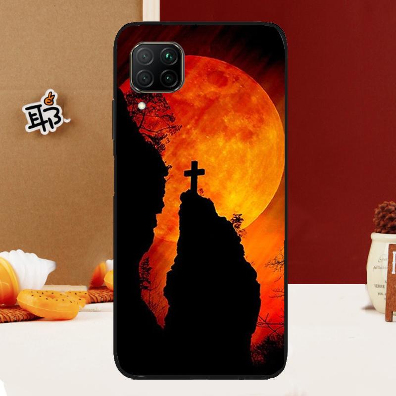 

Jesus Cross For Huawei Nova 12s 12i 7i 8i 11i 11 9 10 SE Y60 Y61 Y70 Y72 Y73 Y90 Y91 P30 P40 Lite Case Huawei Nova 9