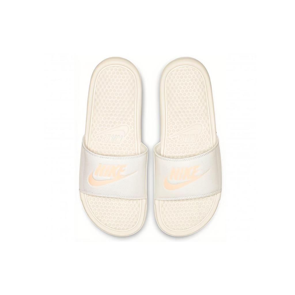 Nike Benassi Jdi Print Fashion Pink White Slippers 'White Pink' Women's 618919-021