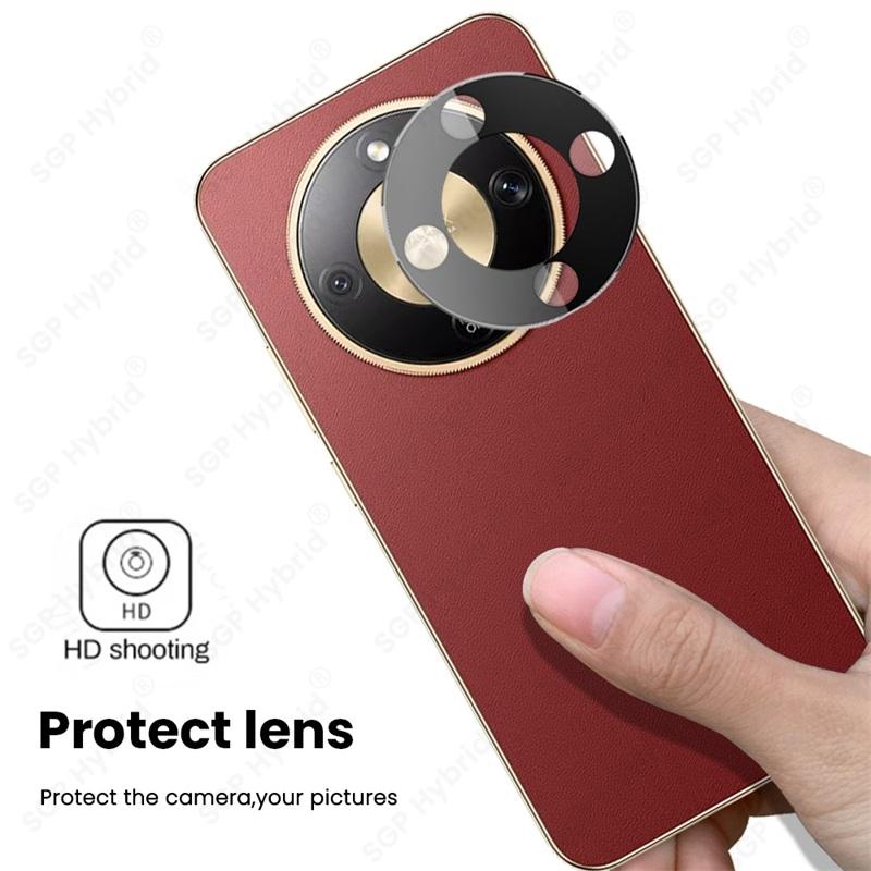 3Pcs 3D Tempered Glass Curved Back Camera Protector Cap For Honor X9d Magic8 Lite Magic 8Lite 8 Light 5G MTN-NX1 6.79" Lens Film 4