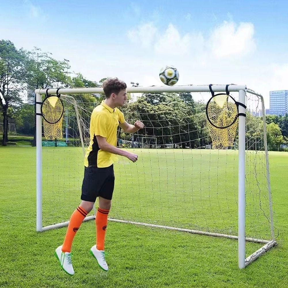 Foldable Football Goal Target Pocket Enhanced Accuracy Football Throwing Target Beginner