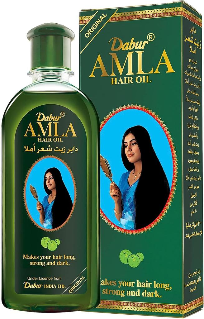 Hårolje med Amla Naturekstrakt | Fremmer Næring for Langt, Sterkt og Mørkt Hår | Forebygger Hårtap | Styrker Hårsekkene