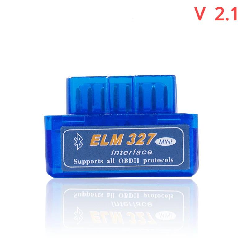 

ELM 327 HHOBD OBD2 V1.5 25k80 V2.1 Автомобильный диагностический сканер ELM327 Bluetooth-интерфейс поддерживает все протоколы OBDII OBD