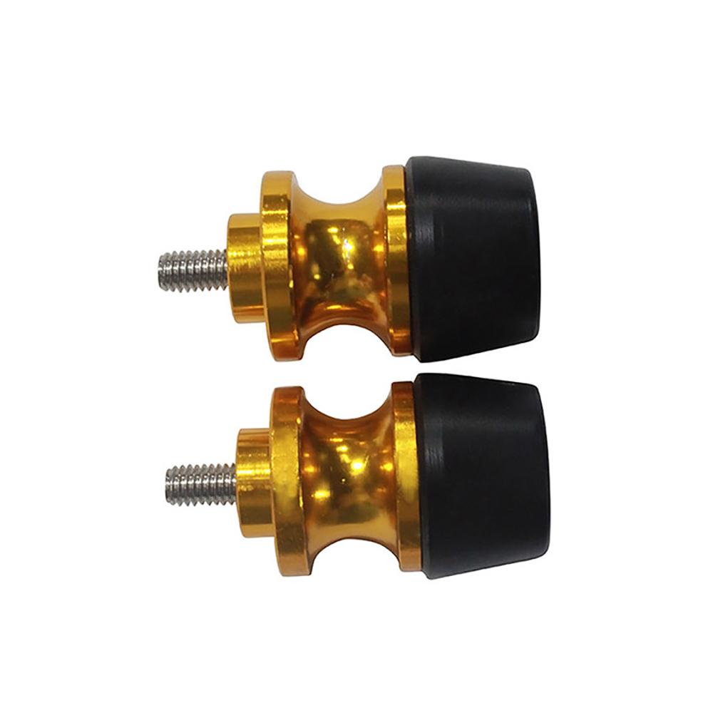 Pair CNC 6mm Swingarm Spool Slider Stand Screws Bolt For Yamaha MT-09 2014-2021