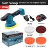 21V Cordless Car Polisher: Adjustable Speed, Handheld Waxer & Grinder with Lithium Battery