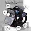 VICTORIATOURIST Backpack for Men, 16-Inch Laptop Bag, Large Capacity Short-Trip Business Travel Student Schoolbag