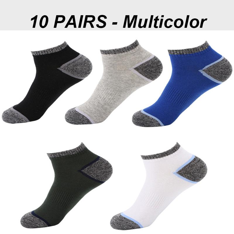 10 Pairs High Quality Men Socks Sports Cotton Compression Running Male Socks Basketball Cycling Skiing Breathable Sport Socks