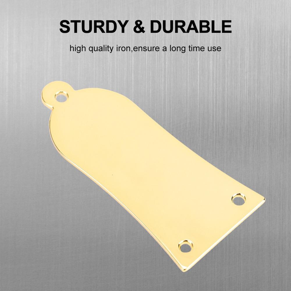 2PCS Metal Guitar Truss Rod Cover With Screws Electric Guitar Rod Cover Guitar Replacement