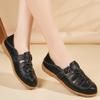 Damensandalen Sommer-Essentials Mary Jane Strand-Flats Bequeme weiche Gehsandalen Römische Sandalen für Mädchen Übergröße