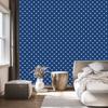 Heart Wallpaper Blue, Light Gray and Azure 50x1000