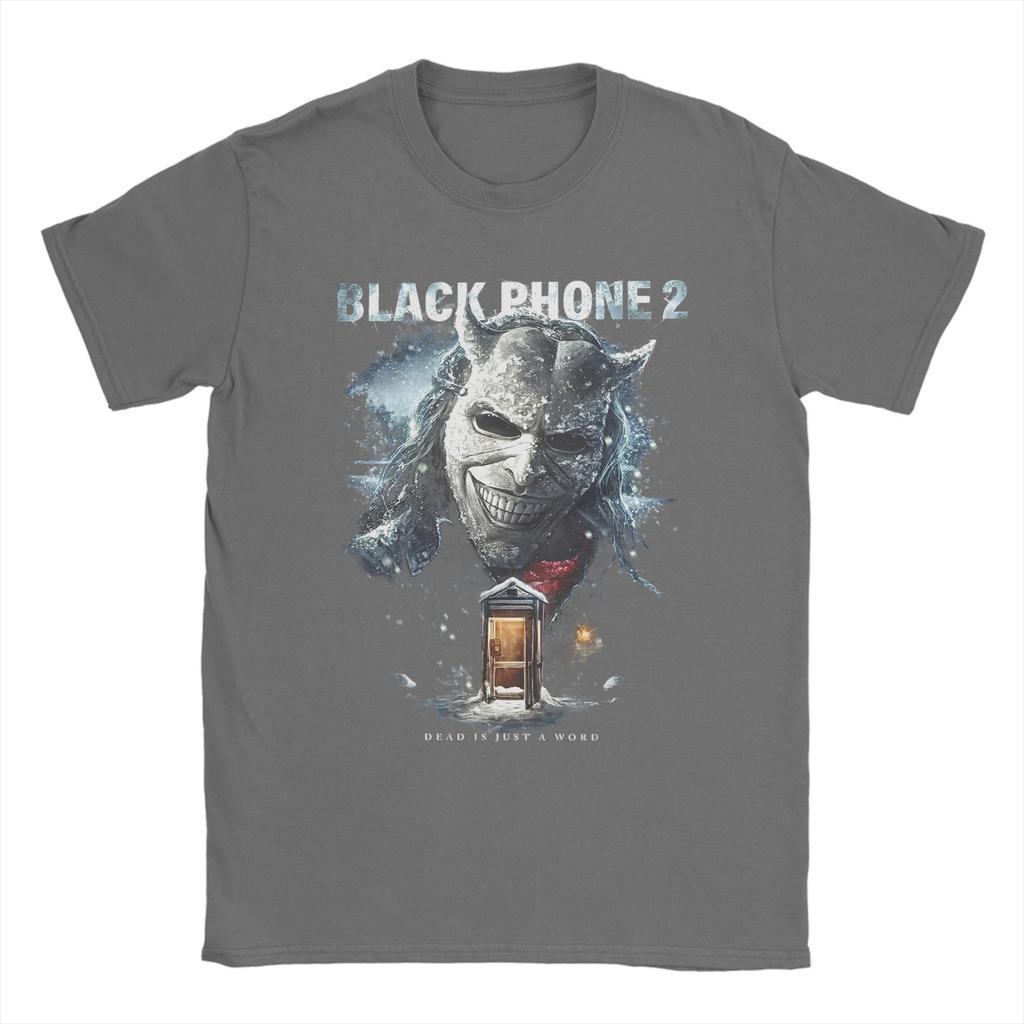 Novelty 2025 Black Phone 2 Movies T-Shirt for Men Round Neck Cotton T Shirts  Short Sleeve Tee Shirt Graphic Printed Tops