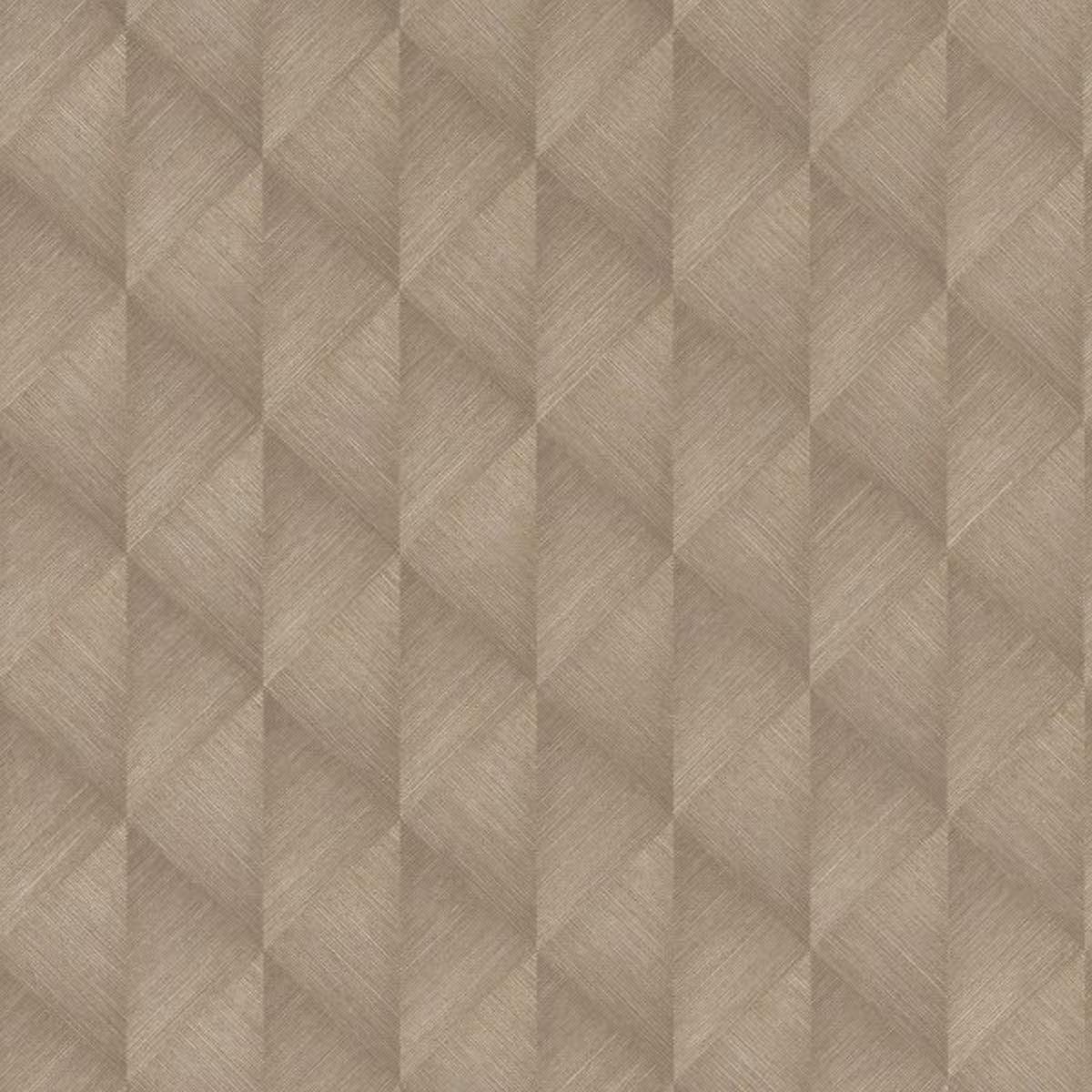 Rasch Tropisch Huis Geometrisch Gestructureerd Vinyl Behang 10m x 53cm natuurlijk
