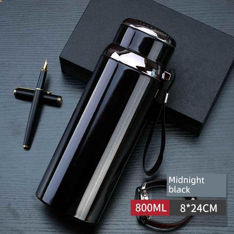 Imported High-End 316 Stainless Steel Large-Capacity Thermos Cup for Men and Women, Suitable for Outdoor, Portable, Fitness, Business, and Tea Brewing