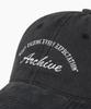 KKEEE Archive Basic Washed Ball Cap [Black]