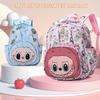 Mochila Escolar Labobo da Moda Desenho Animado Fofo Bolha Fosca Leve Mochila Infantil Estampa Moderna Jardim de Infância Criança de 3-6 Anos Bolsas de Ombro Duplo