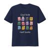 Cool Kids Read Books T Shirt Teacher Librarian S For Readers Appreciation Reading Book Unisex Vintage Streetwear Fashion
