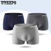 Summer Men's Cotton Underwear Flat Corner Pants Breathable Men's Square Corner Shorts