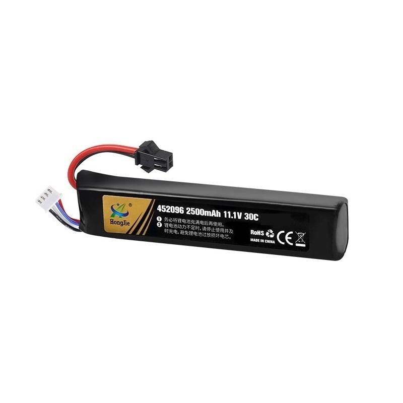 Water Gun Airsoft 11.1V 3S 2500mAh 30C 452096 LiPo Battery T/Tamiya/XT30 Plug for Airsoft BB Air Pistol Electric Toys Guns Parts
