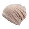 Solid Color Gauze Pile Cap Elastic Hood Cover Cap Casual Bucket Hat  For Men Women