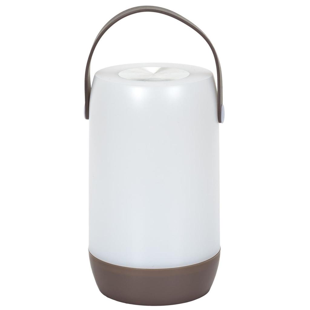 Poire LED gray TOUCHSCREEN LAMP, battery/USB