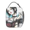 Nana Anime Osaki Augen Isolierte Lunchtasche für Kinder Schul-Kühltasche Thermische Lebensmittelbox Tragbare Lunchboxen Behälter