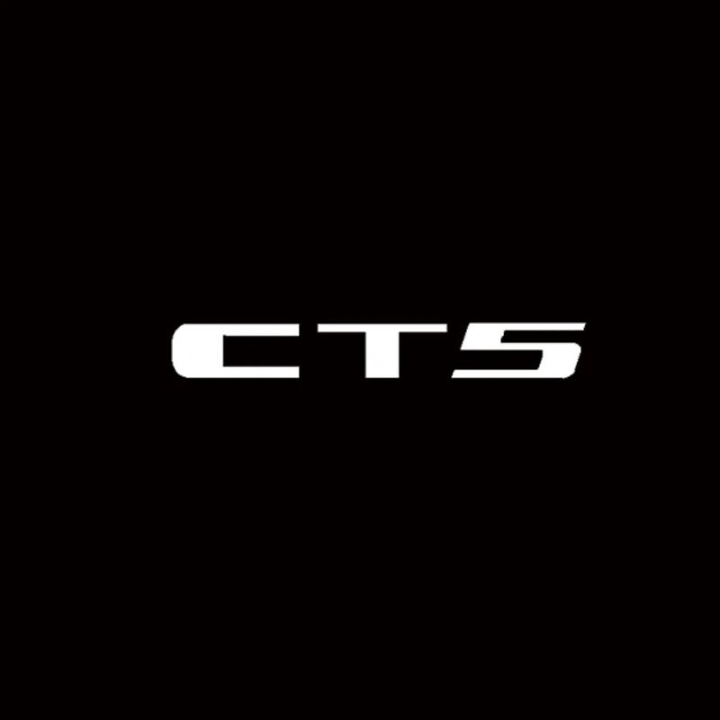 Cadillac CT5 Door Welcome Light HD Projector Lamp Car Door Courtesy Lights For Cadillac CT5 2020 Auto Exterior Accessories