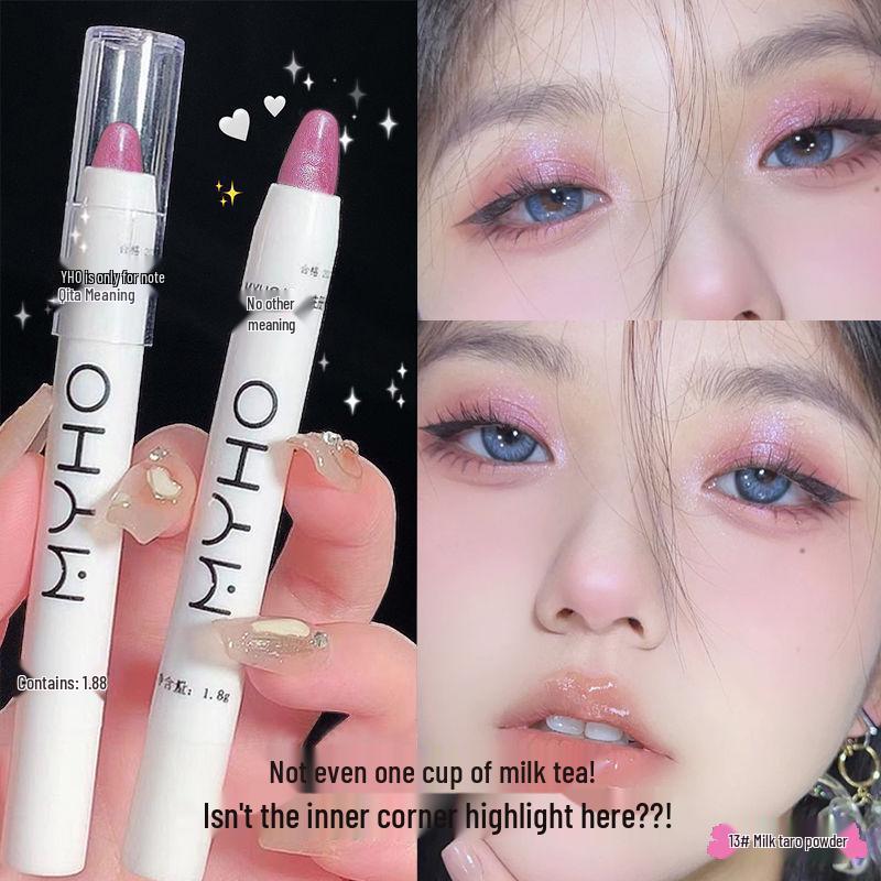 

MYHO Shimmery Pearl Highlighter Stick - Glittery Aegyo Sal Pen & Brightening Eyeshadow