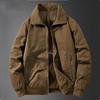 Winter New Fleece Thick Warm Pilot Jacket Men Fashion Casual Windproof Coat Men Autumn Outwear Outdoor Fur Collar Jacket Men