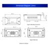 Newest 0-300V Shunt Bulit-In DC Digital Battery Tester Bidirectional Ammeter Voltmeter Power Energy Watt Meter