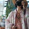 Ancient Clay Artistic Linen Sun Protection Women's High-End Cardigan 2156 Hazy