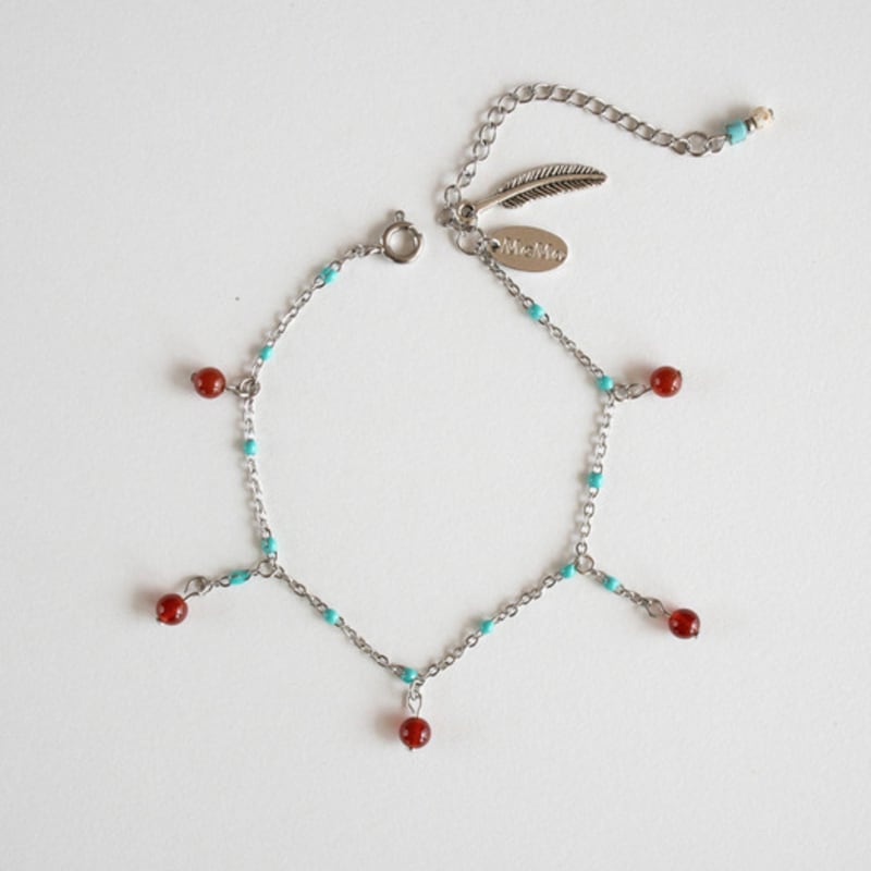 MERRYMOTIVE Native indian type bracelet/anklet