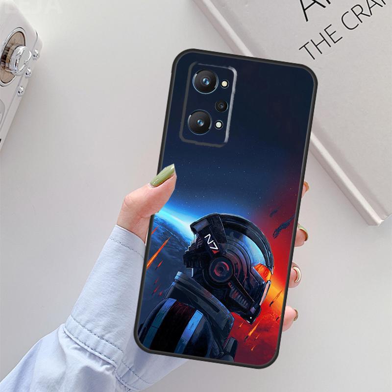 N7 Mass Effect For Realme 11 10 12 13 14 Pro Plus GT 5 6 6T GT7 Pro C67 C61 C53 C51 C21Y C25S C55 C75 Case