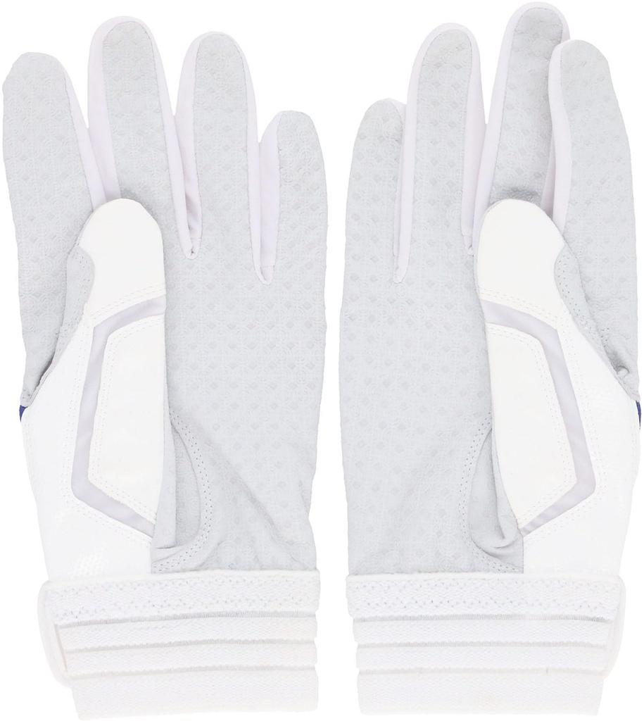 Baseball Adidas Batting for General Swallow Sports Gloves, Blue/Red, Batters, Batting, Pair, Adult, Use, LBG305, Adidas,