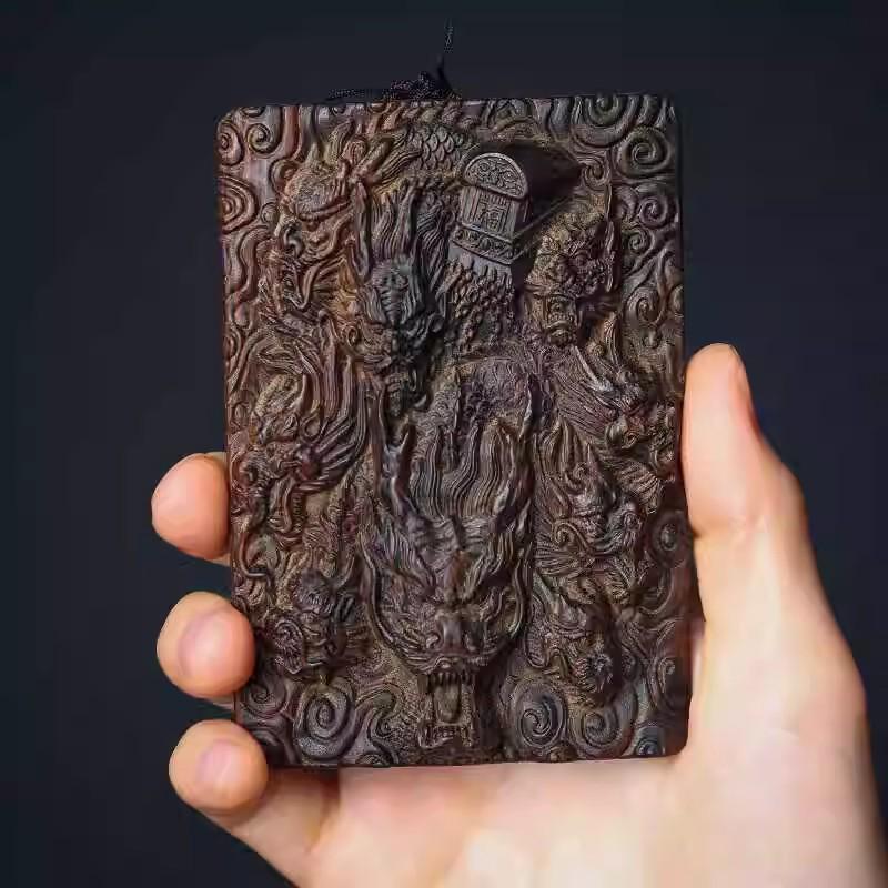 Chengui Zhao Gongming Martial God of Wealth Pendant Necklace – Five Ways God of Wealth Design for Men and Women